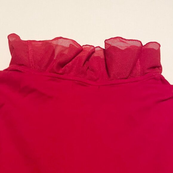 Chaps Sleeveless Top Womens Ruffled Size Large - Picture 9 of 13